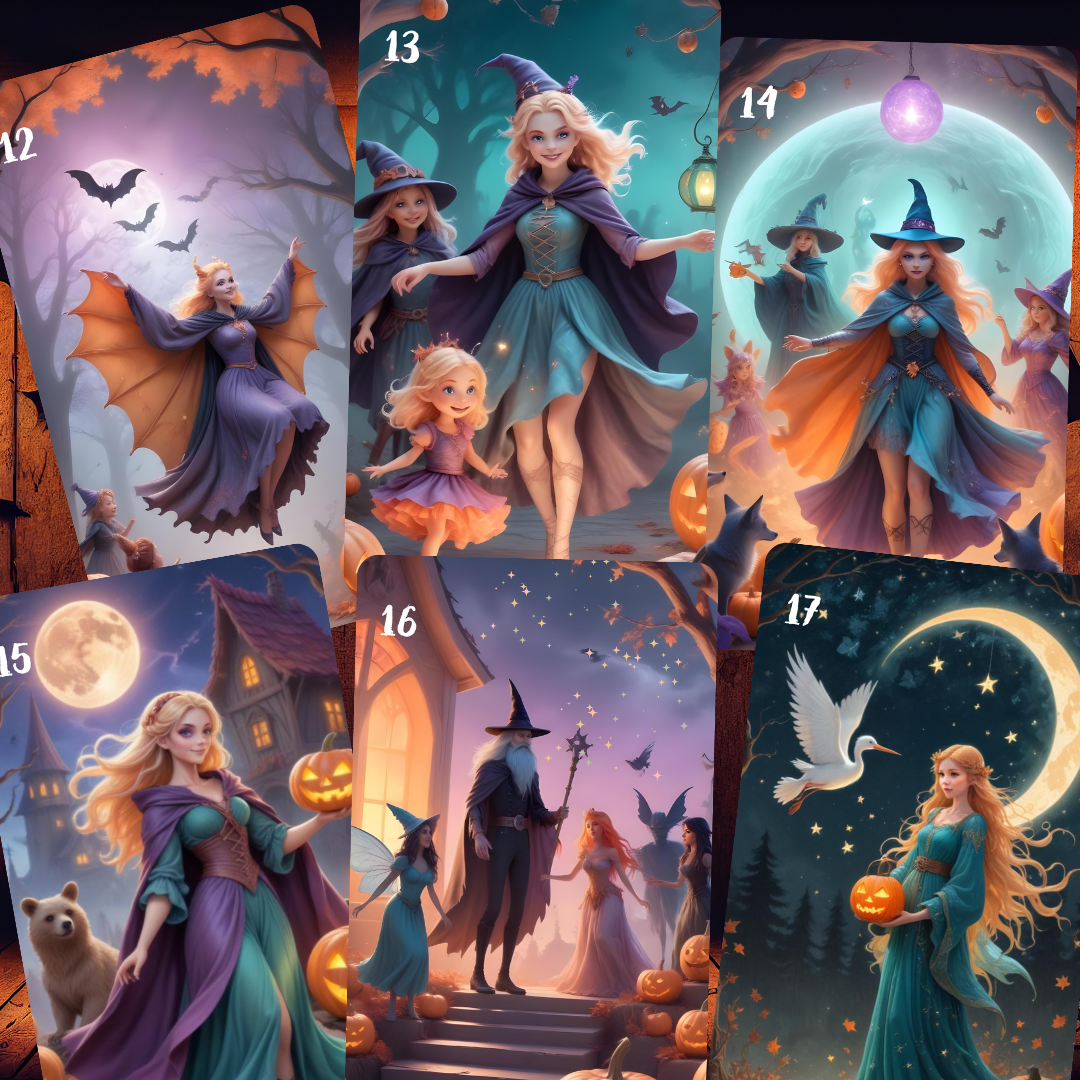 The Spells Return Lenormand, oraculo de 36 cartas inspiradas en covens scandinavos